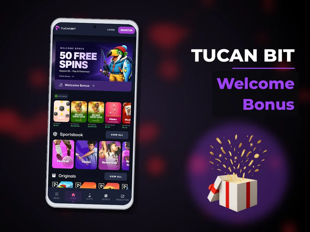 Tucan Bit - Welcome Bonus