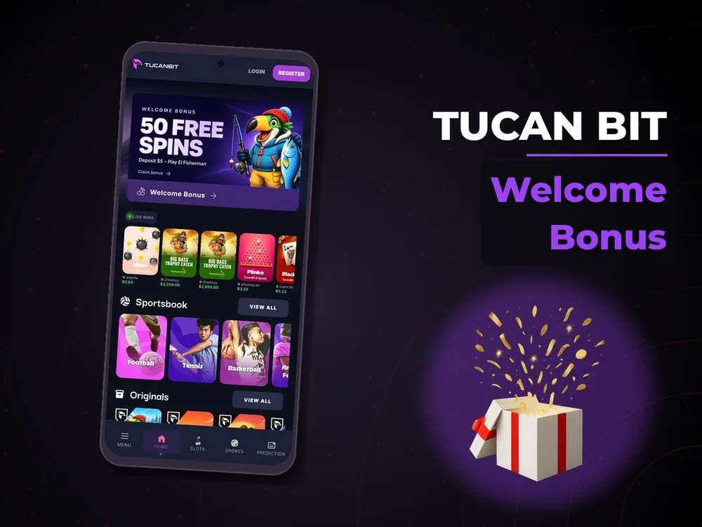 Tucan Bit - Welcome Bonus