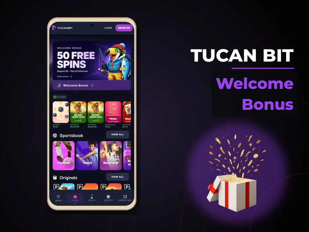 Tucan Bit - Welcome Bonus